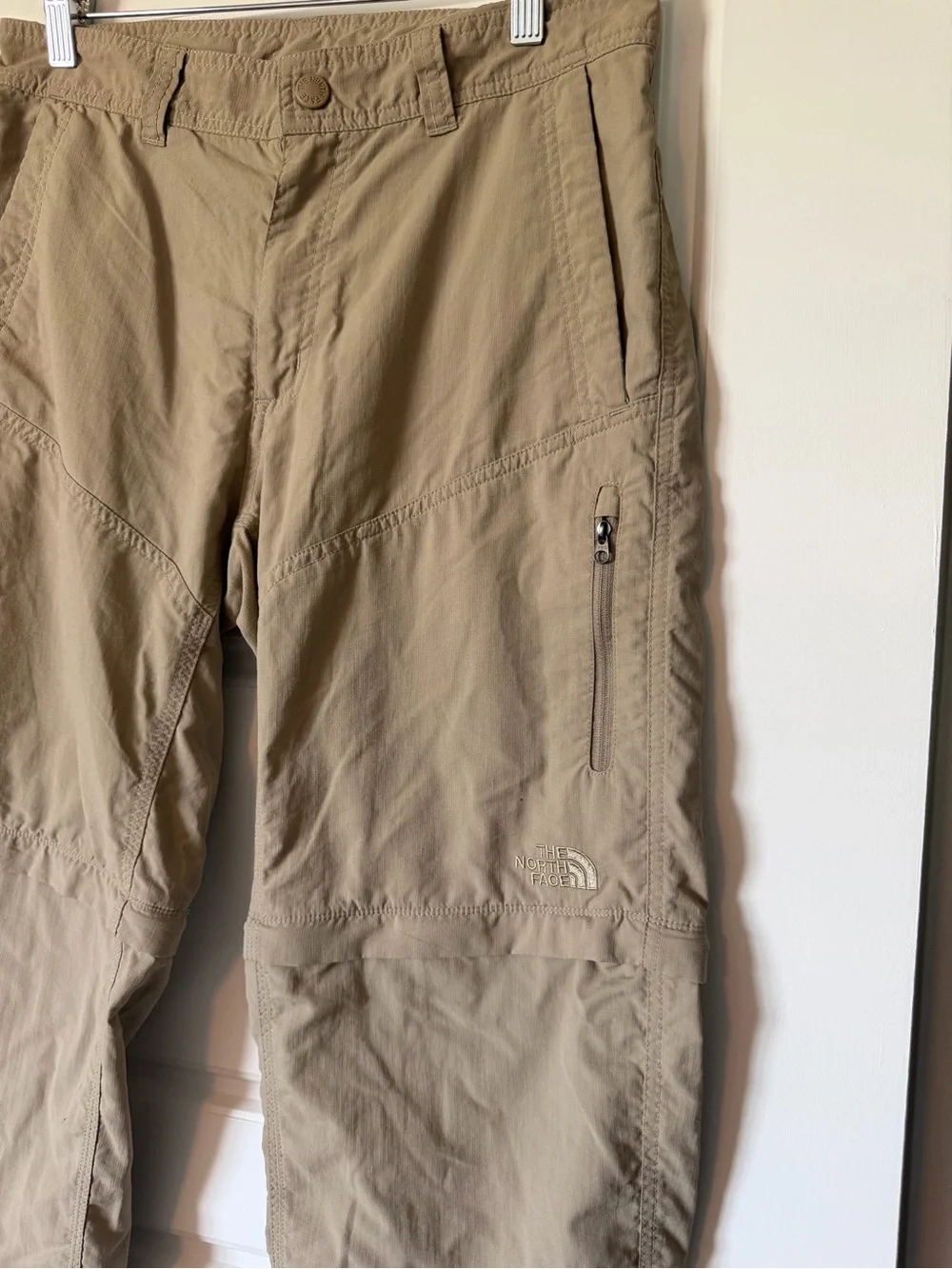The North Face Men's Zip-Off Cargo Pants in Khaki